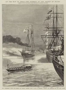 On the Way to India, the Journey of the Prince of Wales (engraving) On the Way to India, the Journey of the Prince of Wales (engraving)