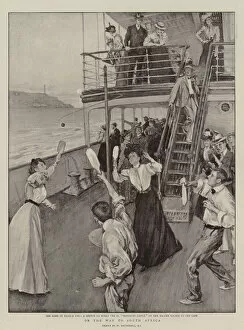 Sea Travel Gallery: On the Way to South Africa (litho)