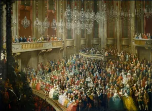 Wedding Concert for Joseph II and Isabella of Parma. The Imperial Family Wedding Concert for Joseph II and Isabella of Parma. The Imperial Family