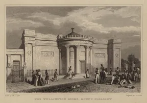 Thomas (after) Allom Gallery: The Wellington Rooms, Mount Pleasant (engraving)