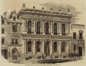 The West of England and South Wales District Bank, Bristol (engraving)