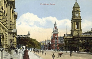 West Street Gallery: West Street, Durban, South Africa (colour photo)