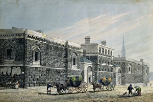 West View of Newgate, c.1810 (w / c on paper)