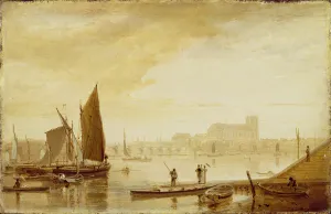 Westminster Bridge and Abbey, 1813 (oil on board) Westminster Bridge and Abbey, 1813 (oil on board)