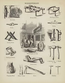 Block Collection: Wheelwright (engraving)