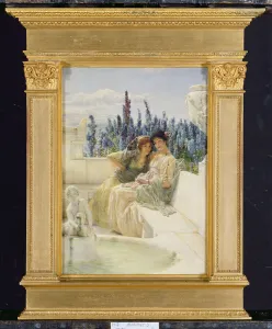 Whispering Noon, 1896 (oil on canvas) (see also 15061) Whispering Noon, 1896 (oil on canvas) (see also 15061)