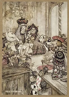 Who Stole the tarts?, from Alice's Adventures in Wonderland, by Lewis Carroll, pub Who Stole the tarts?, from Alice's Adventures in Wonderland, by Lewis Carroll, pub