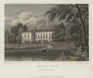 Related Images Collection: Wicken Park, Northamptonshire (coloured engraving)