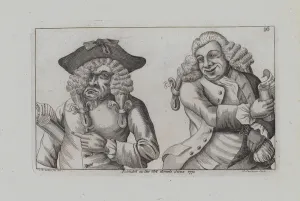 Two Wigged Men Burlesque the Magna Carta (engraving) Two Wigged Men Burlesque the Magna Carta (engraving)