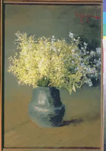 Wild Lilacs and Forget-Me-Nots, 1889 (oil on canvas) Wild Lilacs and Forget-Me-Nots, 1889 (oil on canvas)