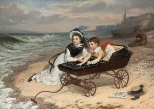 What Are The Wild Waves Saying? (oil on canvas) What Are The Wild Waves Saying? (oil on canvas)