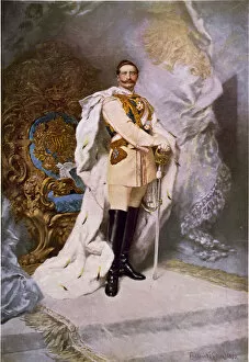 Ceremonial Dress Collection: Wilhelm II, 1893 (oil on canvas)