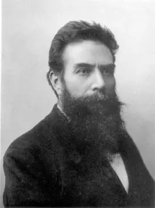 Wilhelm Konrad Roentgen (1845-1923) c.1896 (b/w photo) Wilhelm Konrad Roentgen (1845-1923) c.1896 (b/w photo)