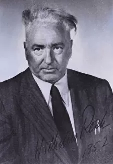 Wilhelm Reich, Austrian doctor and psychoanalyst, 1952 (b / w photo)