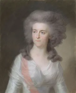 Wilhelmina of Prussia, Princess of Orange, 1785-95 (pastel on parchment) Wilhelmina of Prussia, Princess of Orange, 1785-95 (pastel on parchment)