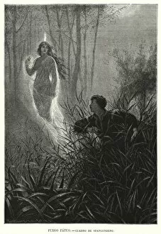 Will-o'-the-wisp (litho)