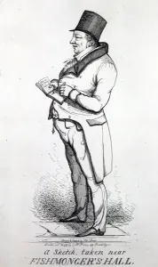 William Crockford, 1828 (etching) William Crockford, 1828 (etching)