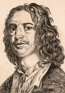 William Dobson, illustration from 75 Portraits Of Celebrated Painters From Authentic William Dobson, illustration from 75 Portraits Of Celebrated Painters From Authentic