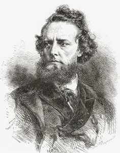William Hepworth Dixon, from El Mundo en la Mano, published 1878 (litho) William Hepworth Dixon, from El Mundo en la Mano, published 1878 (litho)