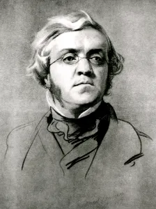 William Makepeace Thackeray (1811-63) (oil on canvas) (b&w photo) William Makepeace Thackeray (1811-63) (oil on canvas) (b&w photo)