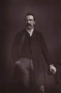 William Martin Conway, English art critic, politician and mountaineer (b/w photo) William Martin Conway, English art critic, politician and mountaineer (b/w photo)