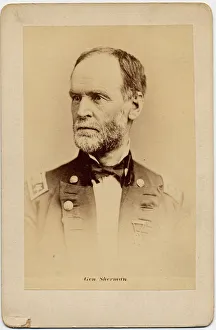 William Tecumseh Sherman (1820-91), Union Army General, Commander-in-Chief William Tecumseh Sherman (1820-91), Union Army General, Commander-in-Chief