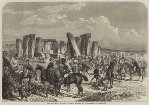 The Wiltshire Champion Coursing Meeting at Stonehenge (engraving) The Wiltshire Champion Coursing Meeting at Stonehenge (engraving)