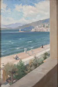 From my Window in Cannes, 1891 (oil on canvas) From my Window in Cannes, 1891 (oil on canvas)
