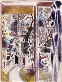 Paul Nash Gallery: Window at Iden, 1927-29 (Watercolour)