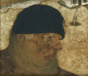 Third Class Gallery: The Winter of 1914 in Flanders; L Hiver de 1914 en Flandre, 1914 (oil on canvas)