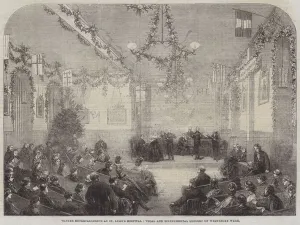 Winter Entertainments at St Luke's Hospital, Vocal and Instrumental Concert on Wednesday Week (engraving) Winter Entertainments at St Luke's Hospital, Vocal and Instrumental Concert on Wednesday Week (engraving)