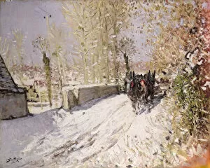 Pierre Eugene Montezin Gallery: Winter landscape