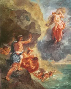 Winter, from the Four Seasons series: Juno and Aeolus, 1862 (oil on canvas) Winter, from the Four Seasons series: Juno and Aeolus, 1862 (oil on canvas)