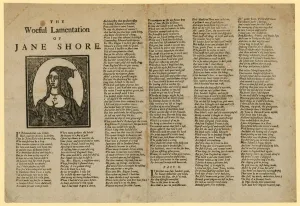 The woeful lamentation of Jane Shore (engraving) The woeful lamentation of Jane Shore (engraving)