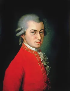 Wolfgang Amadeus Mozart, 1818 (oil on canvas) Wolfgang Amadeus Mozart, 1818 (oil on canvas)