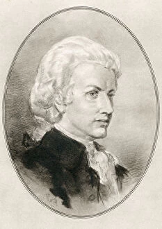 Wolfgang Amadeus Mozart, from Living Biographies of Great Composers