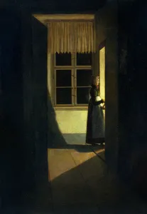 The Woman with the Candlestick, 1825 (oil on canvas) The Woman with the Candlestick, 1825 (oil on canvas)