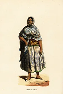 Woman of the city of Xalapa, Veracruz, Mexico Woman of the city of Xalapa, Veracruz, Mexico