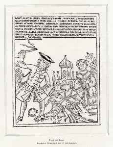 Woman being flogged in Russia, 18th Century (litho) Woman being flogged in Russia, 18th Century (litho)