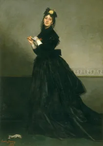 The Woman with the Glove, 1869 (oil on canvas) The Woman with the Glove, 1869 (oil on canvas)