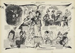 Women's fashions in Nice and Monte Carlo (litho) Women's fashions in Nice and Monte Carlo (litho)
