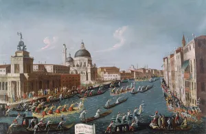 The Womens Regatta on the Grand Canal, Venice The Womens Regatta on the Grand Canal, Venice