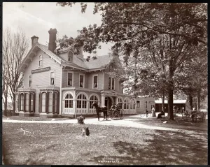 The Woodmasten Inn, Westchester, New York, 1901 (silver gelatin print) The Woodmasten Inn, Westchester, New York, 1901 (silver gelatin print)