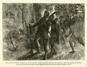 Not a word was uttered by any of us but in a whisper (engraving) Not a word was uttered by any of us but in a whisper (engraving)