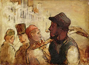 Honore Daumier (Artists) (Fine Art Finder) - Metal Prints