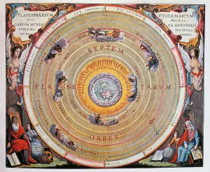 World Map, study of the Earth based on Ptolemy's theories, 1660 World Map, study of the Earth based on Ptolemy's theories, 1660