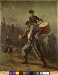 Wounded Drummer Boy, 1865-69 (oil on canvas) Wounded Drummer Boy, 1865-69 (oil on canvas)