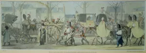 Wounded French Soldiers Entering Paris on the Boulevard Saint-Martin after the Battle Wounded French Soldiers Entering Paris on the Boulevard Saint-Martin after the Battle