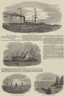 Wreck of the 'Orion'(engraving)