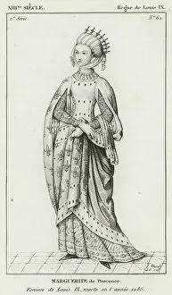 Morte Gallery: XIII Siecle, Regne de Louis IX, Marguerite de Provence, Femme de Louis IX